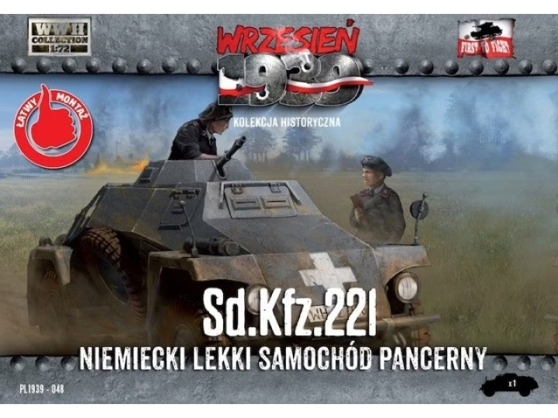 German Light Armored Car Sd.Kfz 221