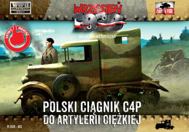 Polish C4P Half Track for Artillery