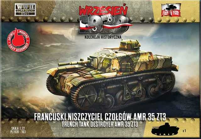French Tank Destroyer AMR 35 ZT 3