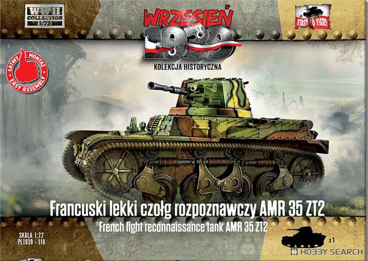 French Light Reconnaissance Tank AMR 35 ZT2