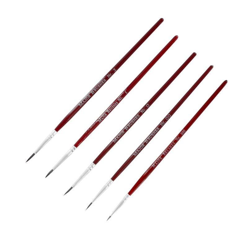 Model Craft Pure Sable Brush Set