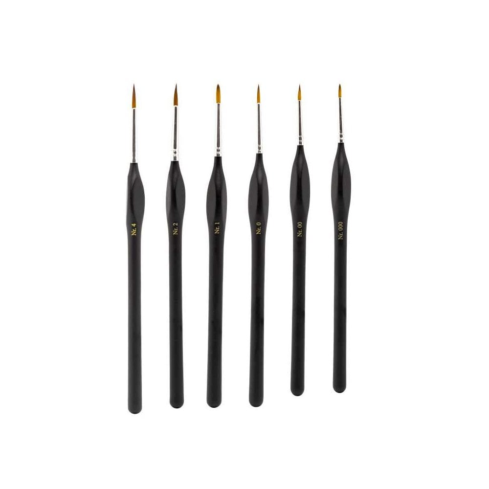 Model Craft Fine Quality Synthetic Brush Set