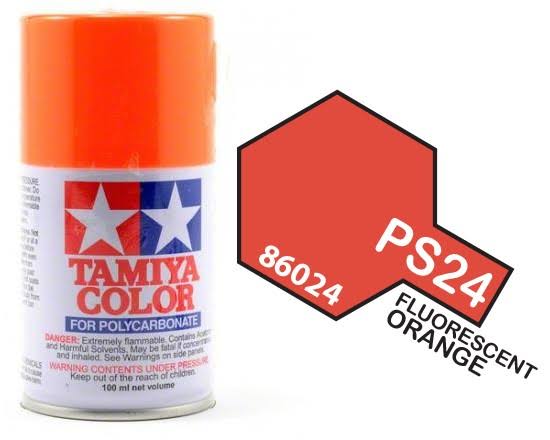 Tamiya Color PS-24 Fluorescent Orange