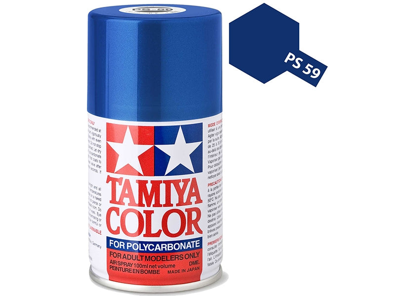 Tamiya Color PS-59 Dark Metallic Blue