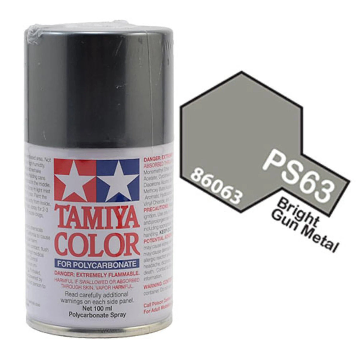 Tamiya Color PS-63 Bright Gun Metal