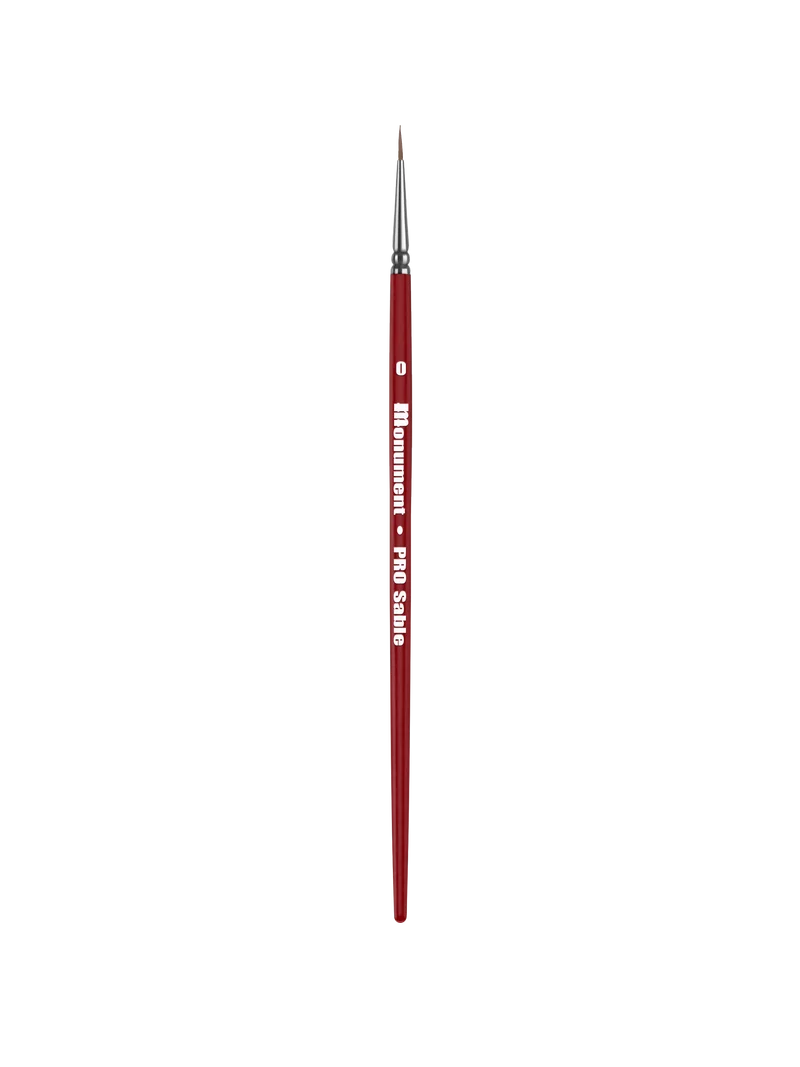 Pro Acryl Sable Round Brush Size 0