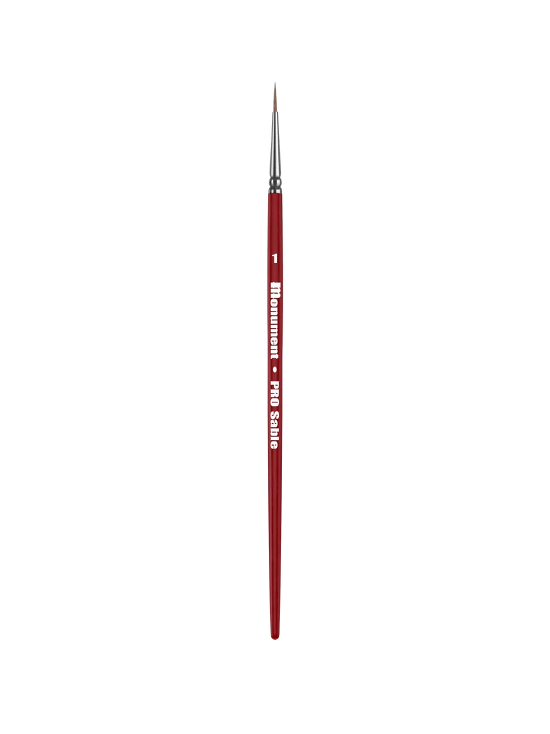 Pro Acryl Sable Round Brush Size 1