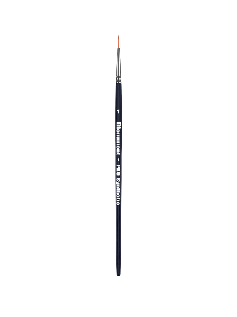 Pro Acryl Synthetic Round Brush Size 1