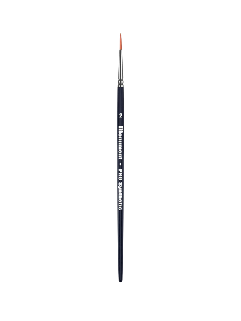 Pro Acryl Synthetic Round Brush Size 2