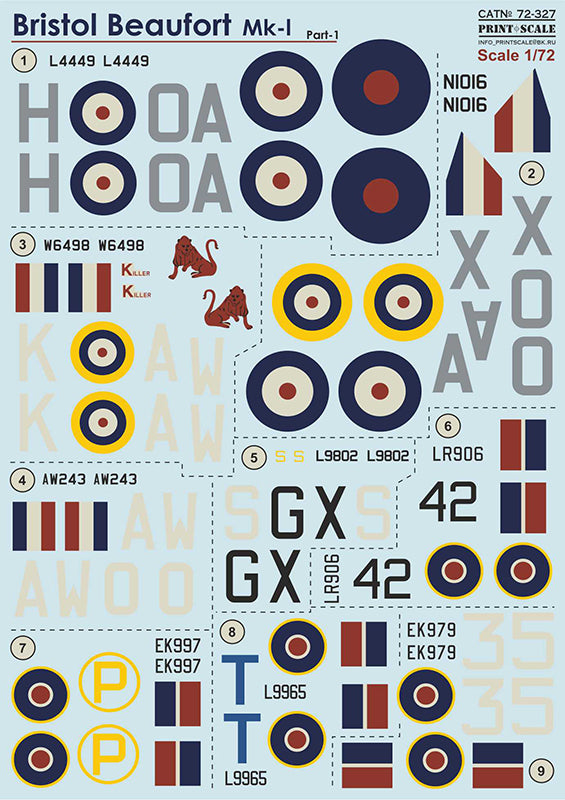 72-327 Bristol Beaufort Part 1