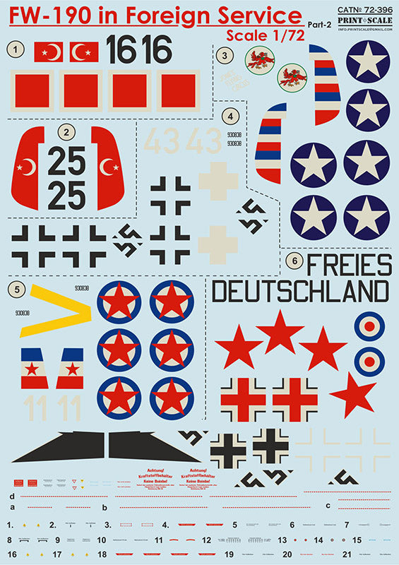 72-396 FW-190 in Foreign Service Part2