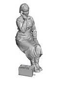 Finnish WW2 auxiliary female volunteer (Lotta) in signal Service 1/35
