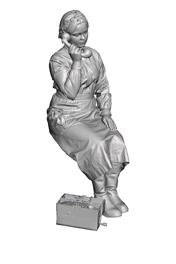 Finnish WW2 auxiliary female volunteer (Lotta) in signal Service 1/35