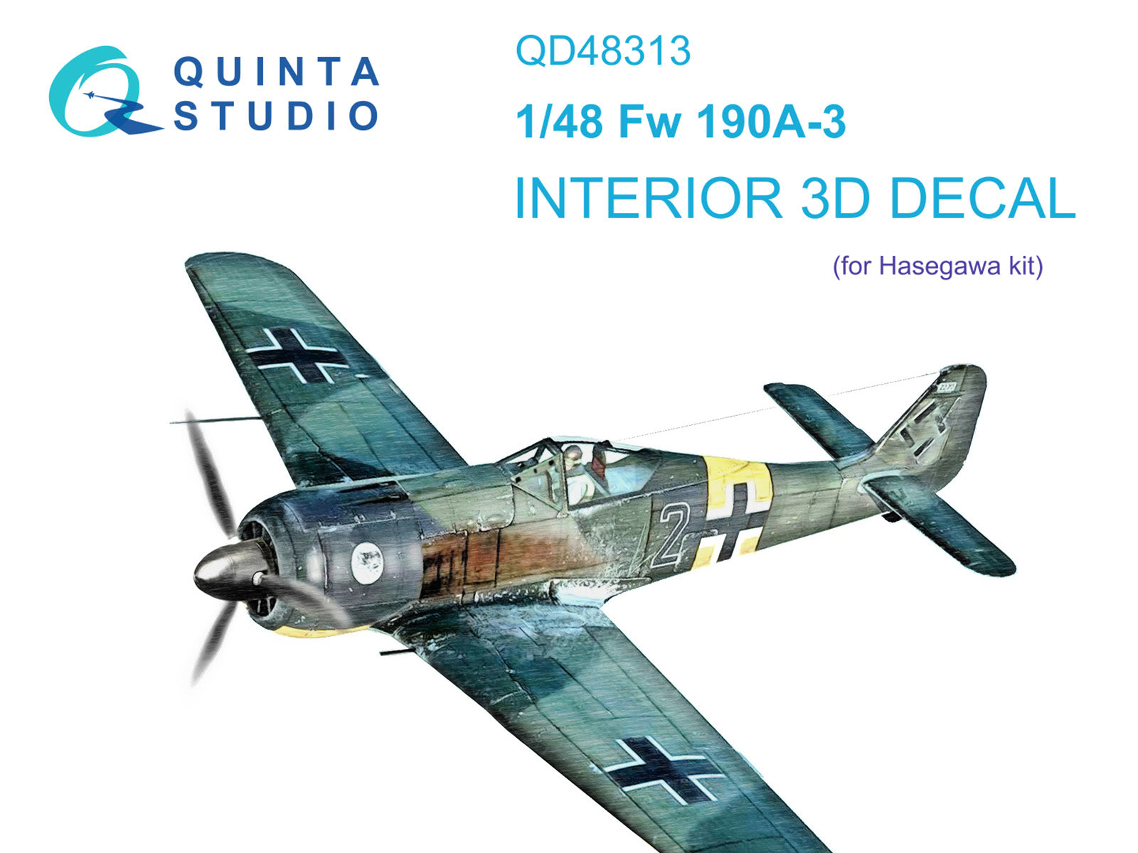 Fw 190A-3 Interior 3D Decal