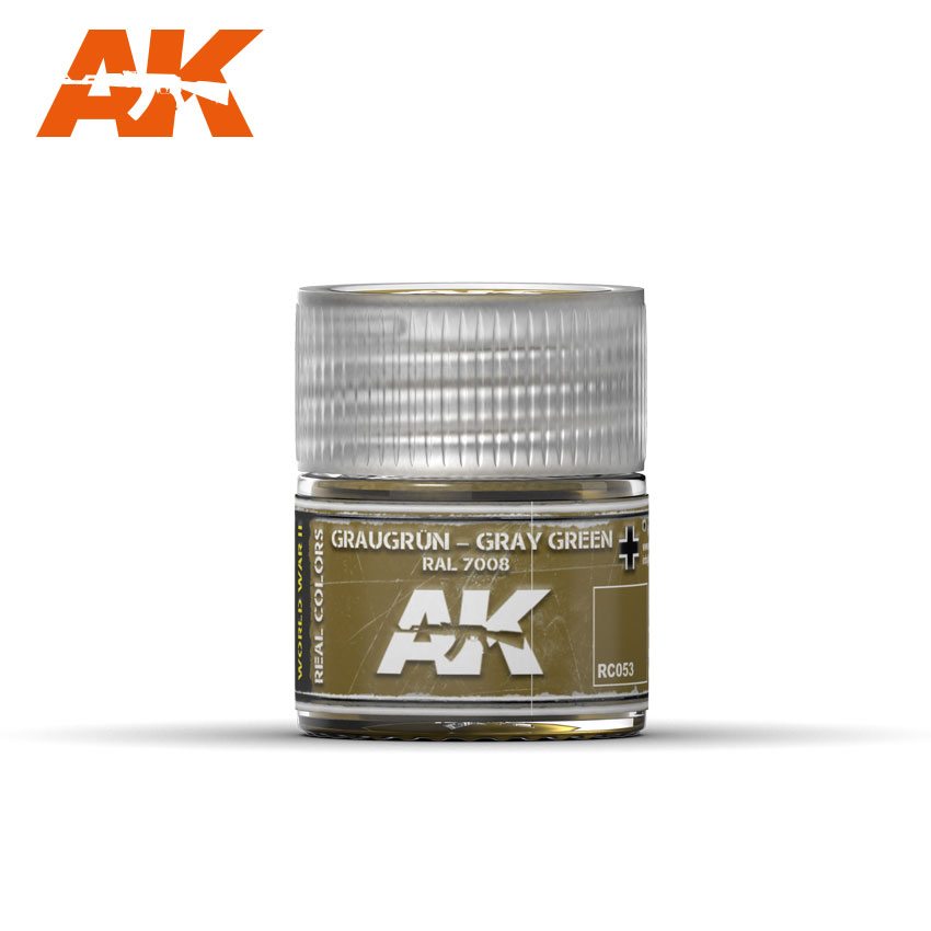 AK RC053 Graugrün-Gray Green RAL 7008