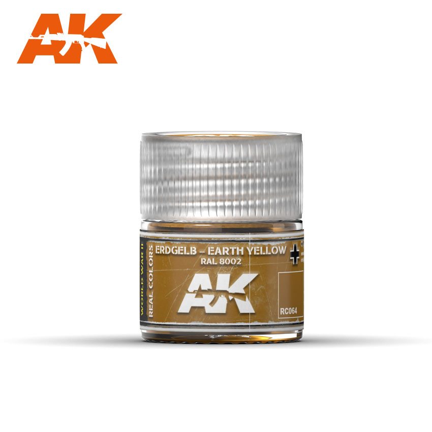 AK RC064 Erdgelb-Earth Yellow RAL 8002
