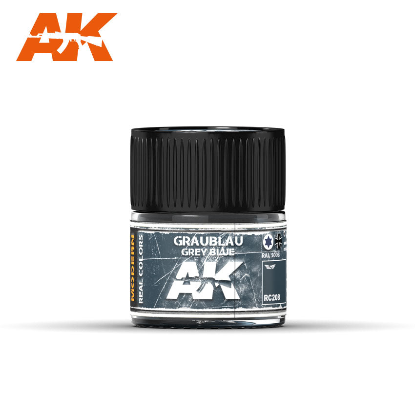 AK RC208 Graublau-Grey Blue RAL 5008