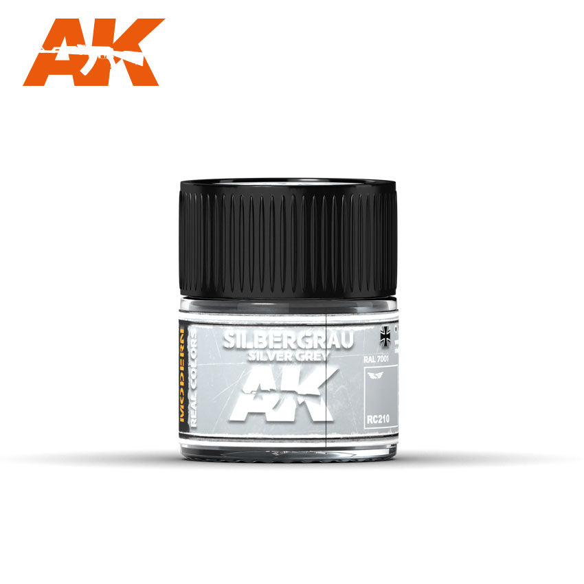 AK RC210 Silbergrau -Silver Grey RAL 7001