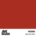 AK RC810 Red RAL3000
