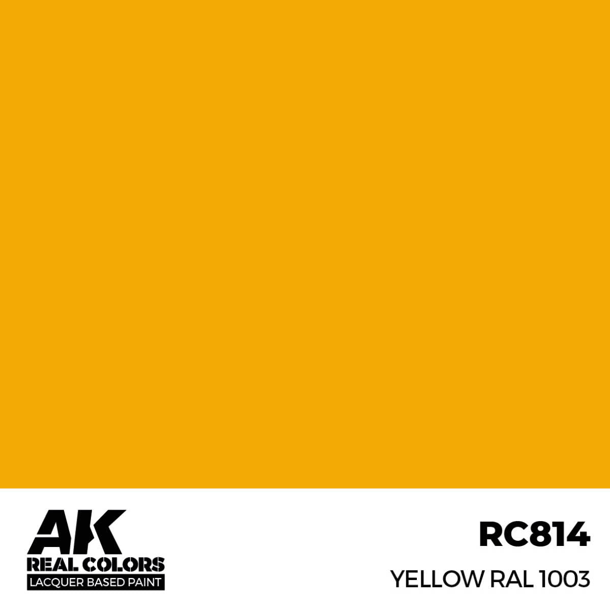 AK RC814 Yellow RAL1003