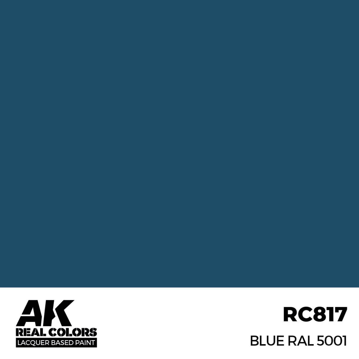 AK RC817 Blue RAL5001