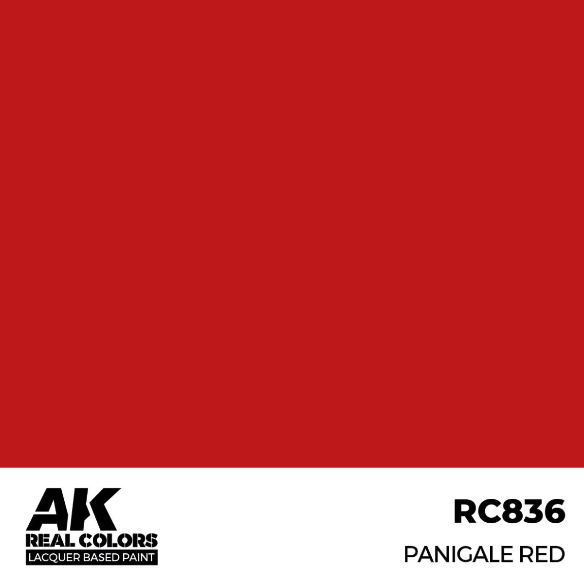 AK RC836 Panigale Red