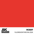 AK RC837 Fluorescent Red RAL3026
