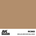 AK RC865 Braun-Brown RAL8020