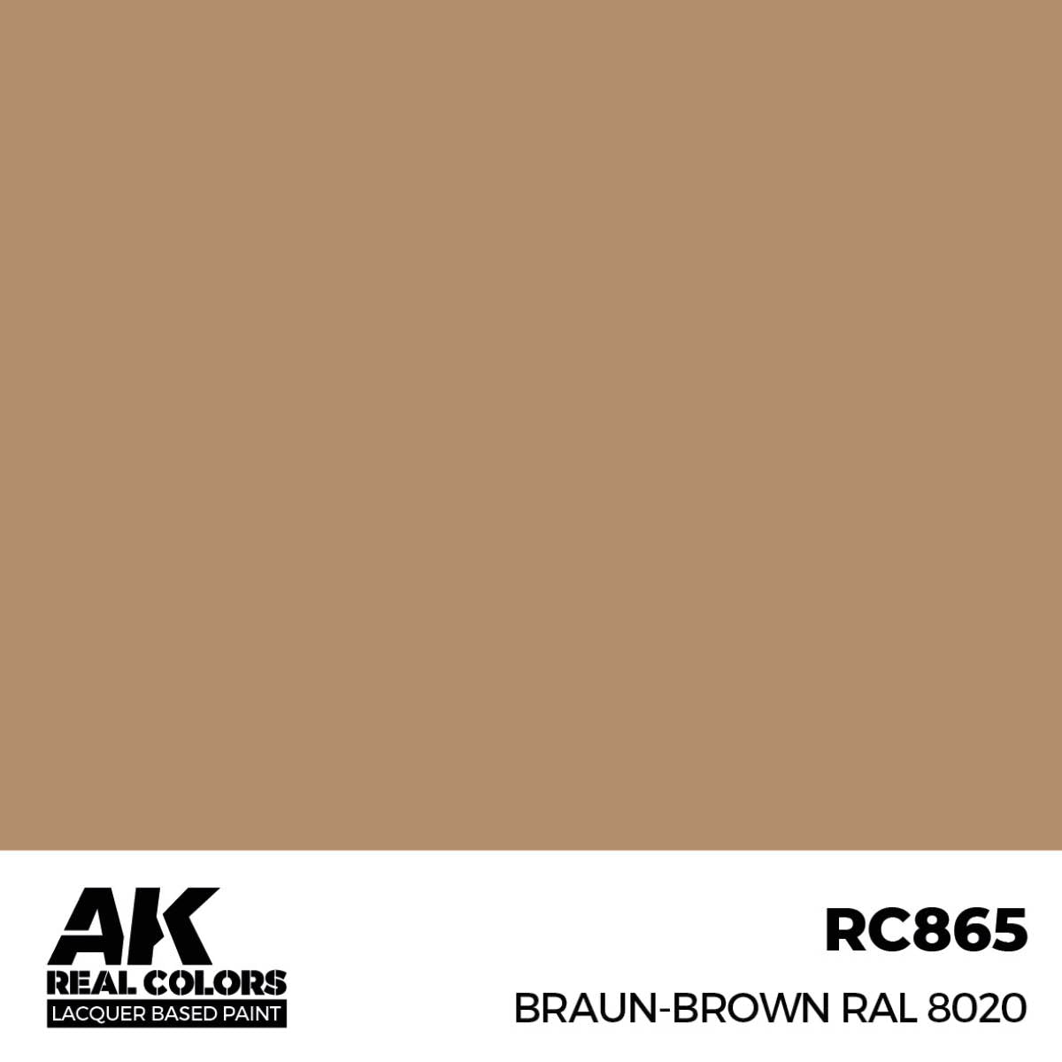 AK RC865 Braun-Brown RAL8020