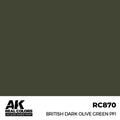 AK RC870 British Dark Olive Green PFI