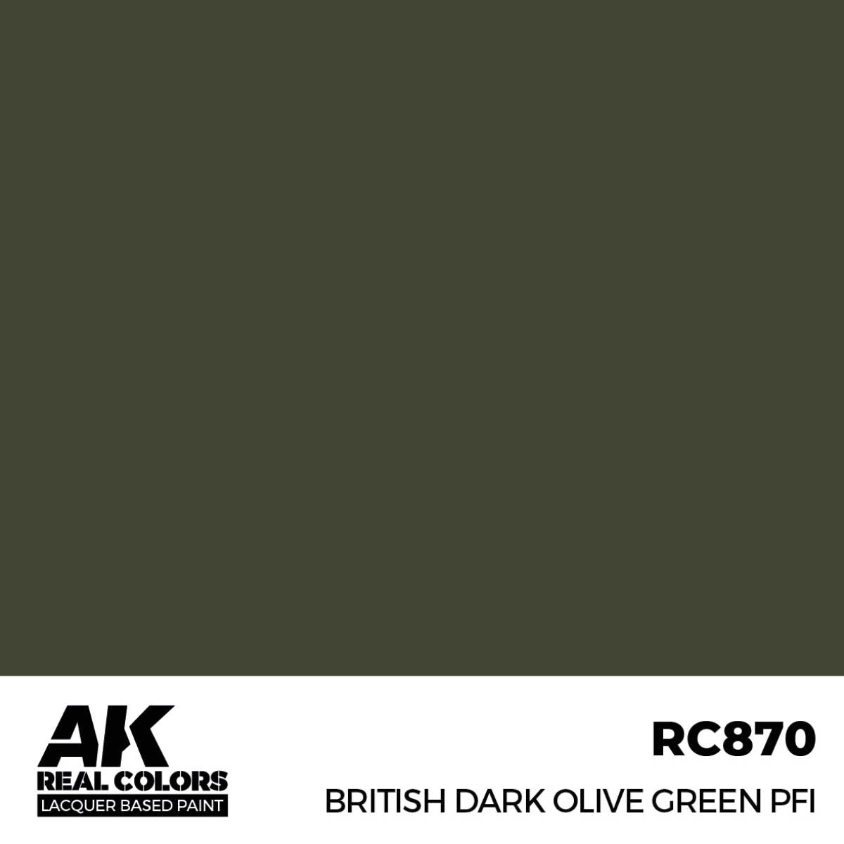 AK RC870 British Dark Olive Green PFI