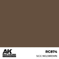 AK RC874 S.C.C. No.2 Brown
