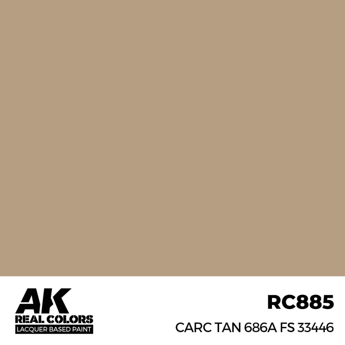AK RC885 Carc Tan 686A FS33446