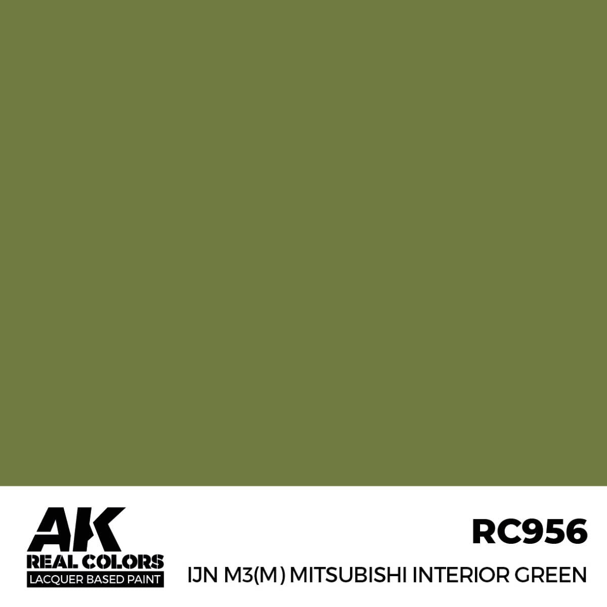 AK RC956 IJN M3 (M) Mitsubishi Interior Green