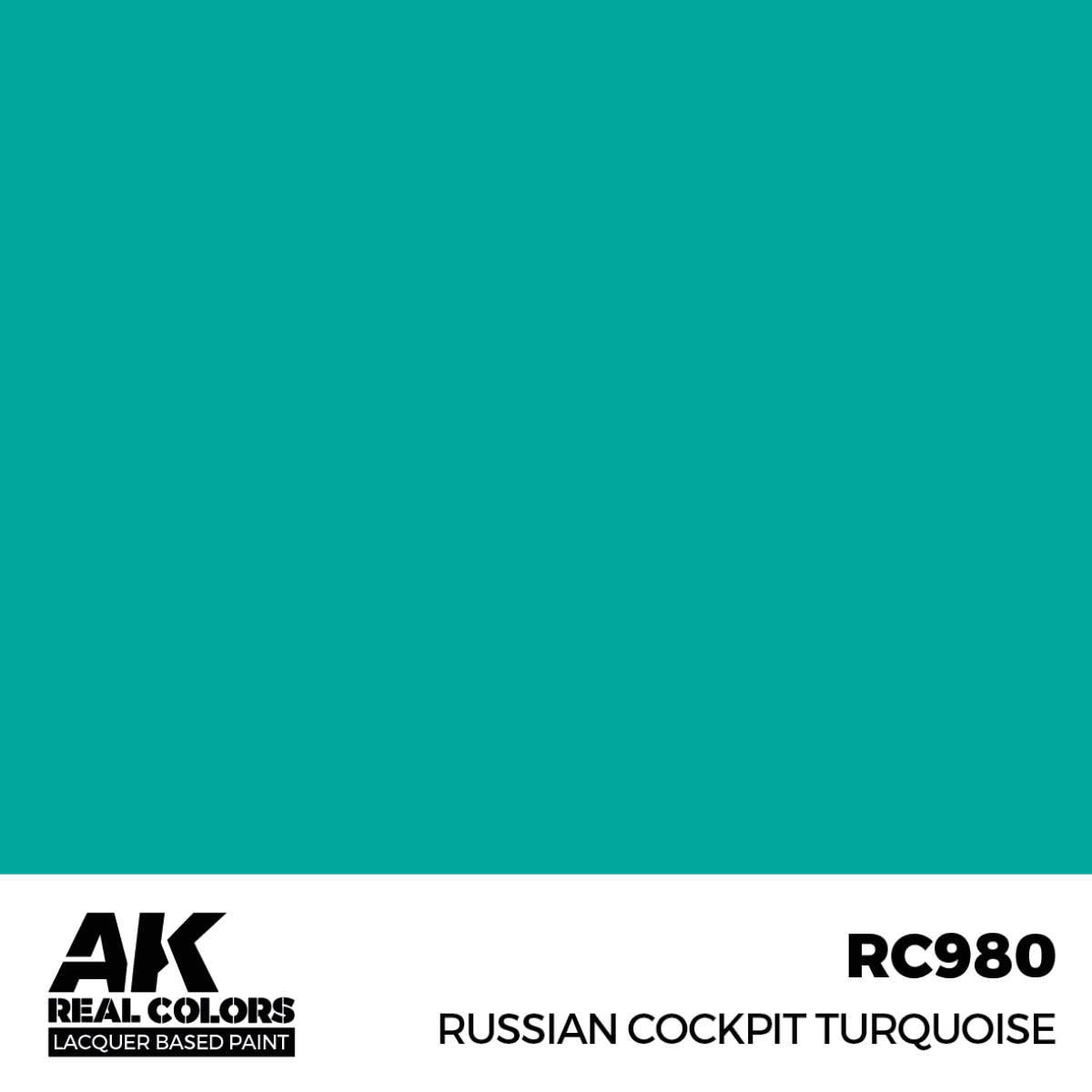 AK RC980 Russian Cockpit Turquoise