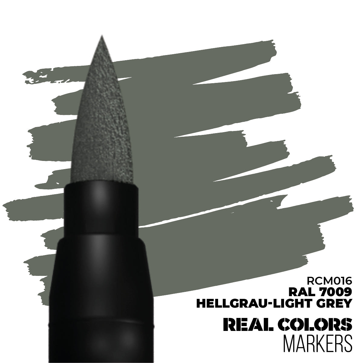 Real Color Marker RCM016 RAL 7009 Hellgrau-Light Grey