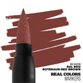Real Color Marker RCM019 RAL 8012 Rotbraun - Red Brown