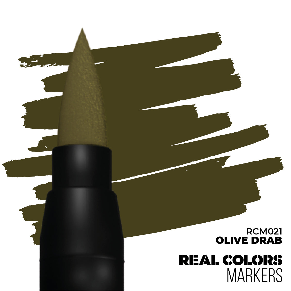Real Color Marker RCM021 Olive Drab