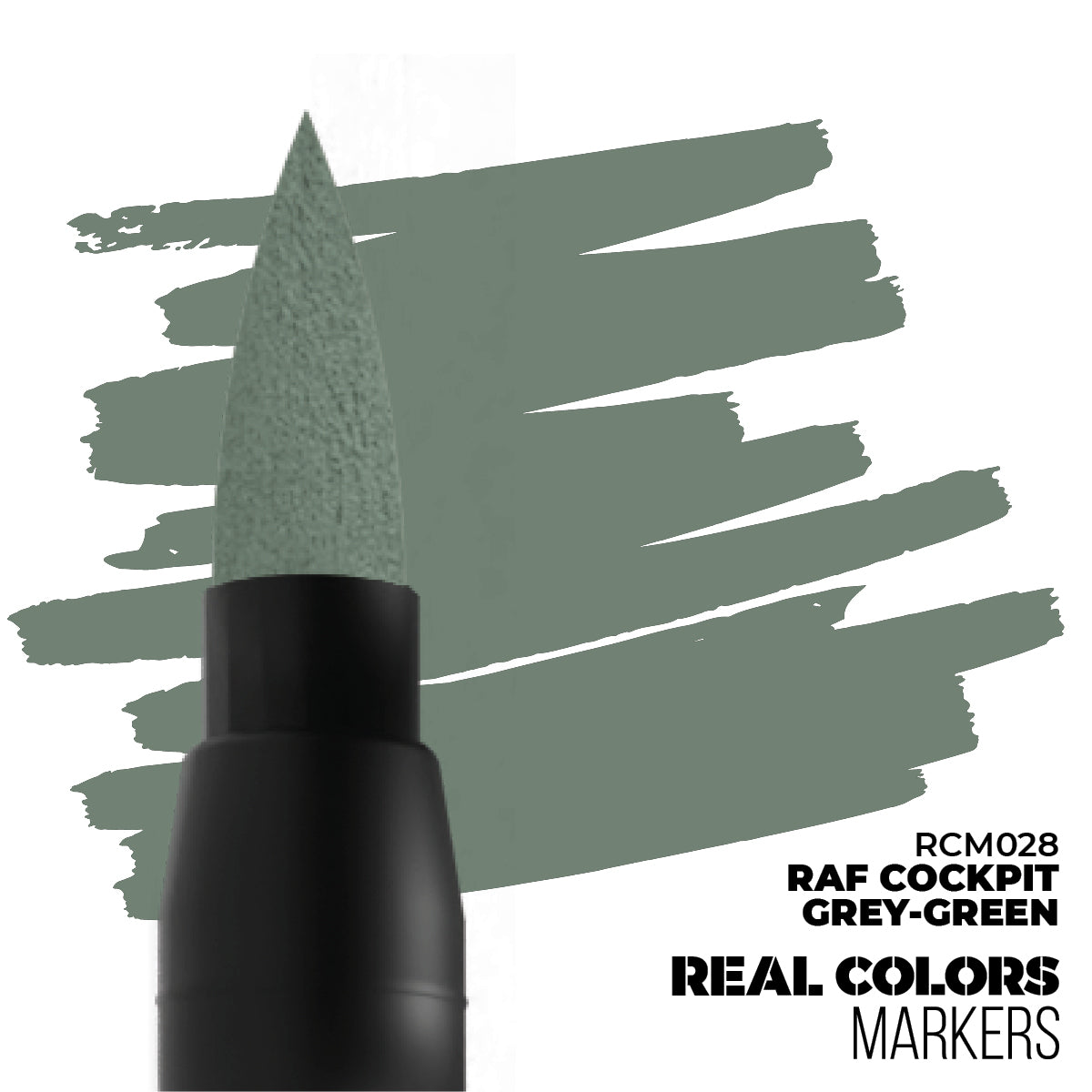 Real Color Marker RCM028 RAF Cockpit Grey-Green