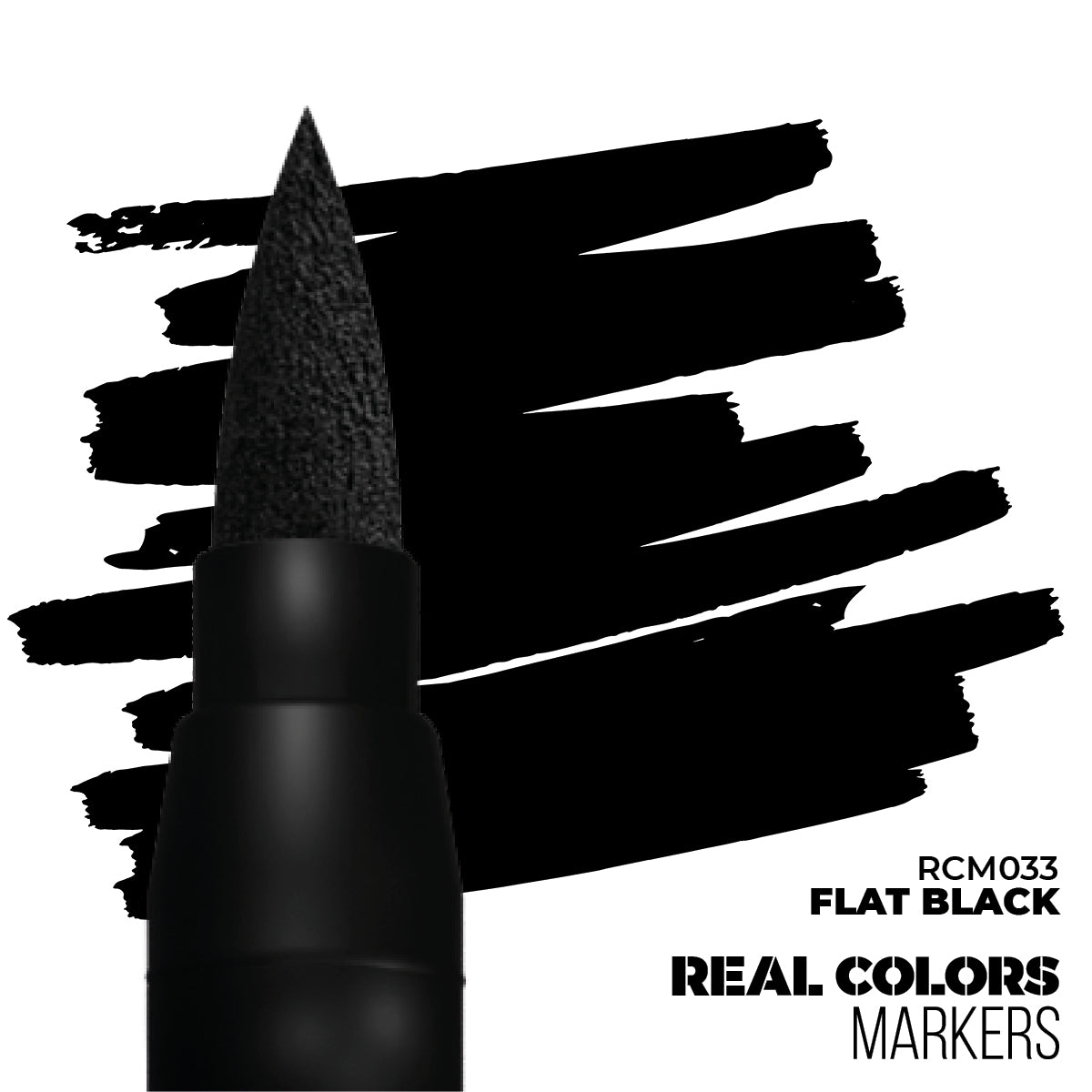 Real Color Marker RCM033 Flat Black