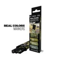 Real Color Marker RCM109 WWII Allied Aircraft Cockpit Colors Set