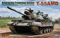 T-55AMD Drozd Active Protection System w/Workabel Track Links