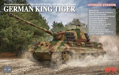 Panzerkampfwagen VI Tiger Ausf.B King Tiger Henschel Turret UpgradeVersion