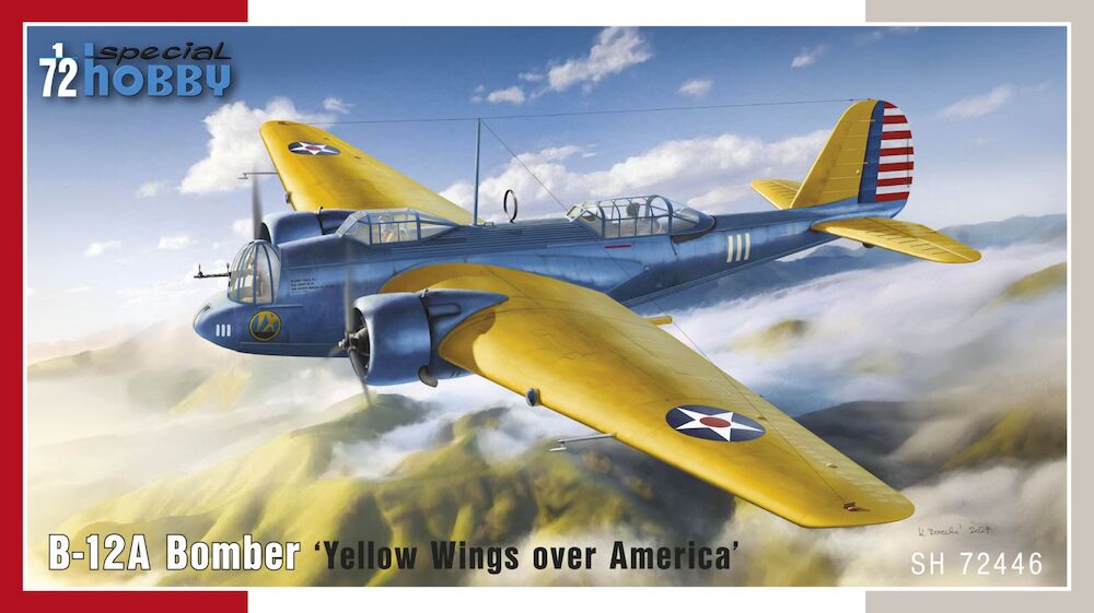 B-12A Bomber "Yellow Wings Over America"