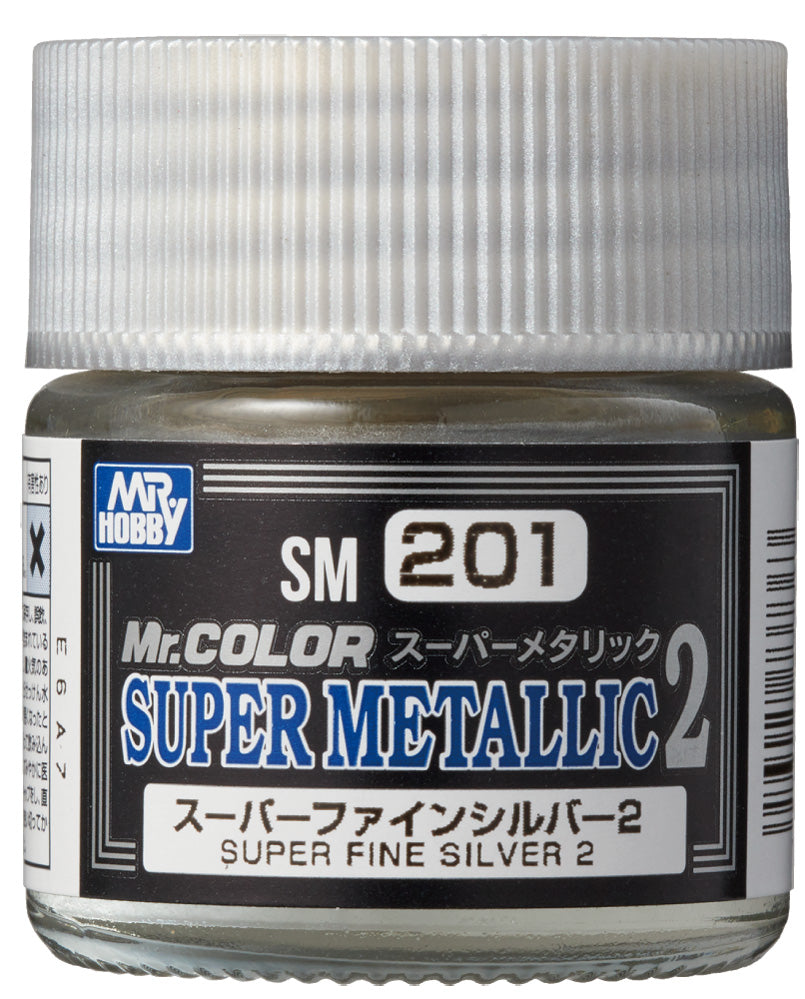 Mr.Color Super Metallic II 201 Super Fine Silver 2