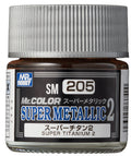 Mr.Color Super Metallic II 205 Super Titanium 2