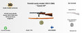 Finnish early model 1931/I SMG“ Suomi KP” 1/16