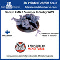 Finnish LMG B Summer Infantry WW2