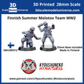 Finnish Summer Molotov Team WW2