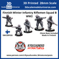 Finnish Winter Infantry Riflemen Squad B WW2
